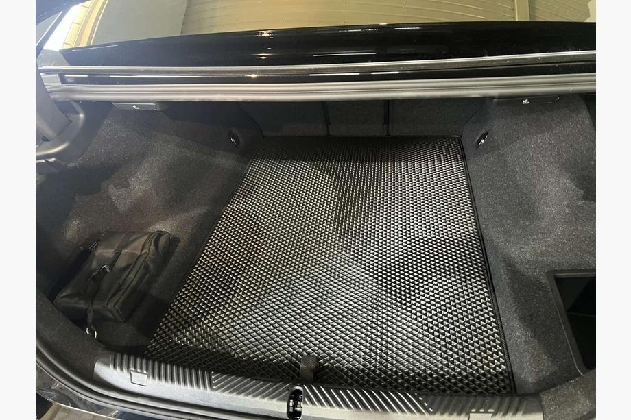 BMW 5/i5 серія G60/G60E/G61 2023- рр. Килимок в багажник EVA (Для G60, Чорний) Image