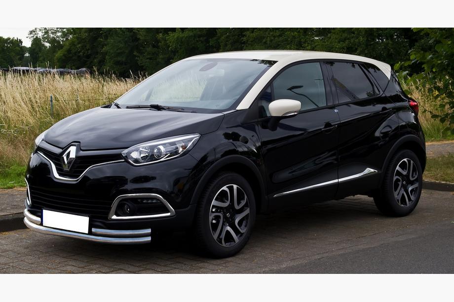 Renault Captur 2013-2019 рр. Передній захист ST085 (нерж) Image