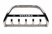 Suzuki Vitara 1998-2006 рр. Кенгурятник WT004 (нерж) фото 4