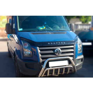 Передня дуга WT002 (нерж.) Volkswagen Crafter 2006-2016 рр. фото 1