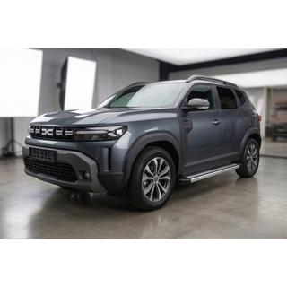 Бокові пороги Maya V4 (2 шт., алюміній) Dacia Duster 2024- рр. фото 1