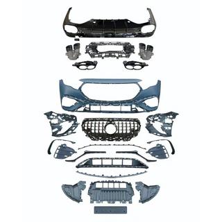 Комплект обвісів AMG E53 з заднім дифузором (для AMG-Line) фото 2