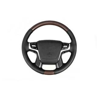 Кермо з підігрівом (темне дерево) фото 1