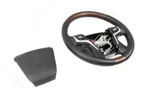 Toyota Land Cruiser Prado 150 2009-2023 рр. Кермо з підігрівом (темне дерево) фото 8