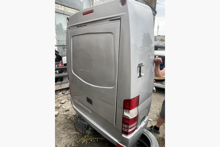 Mercedes Sprinter W906 2006-2018 рр. Навісний багажник (Сірий) Фото 2