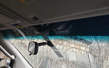 Nissan Navara 2006-2015 рр. Козирьок на лобове скло (на рамі) фото 4