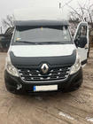 Renault Master 2011-2023 рр. Козирьок на лобове скло V1(чорний глянець, 5мм) фото 3