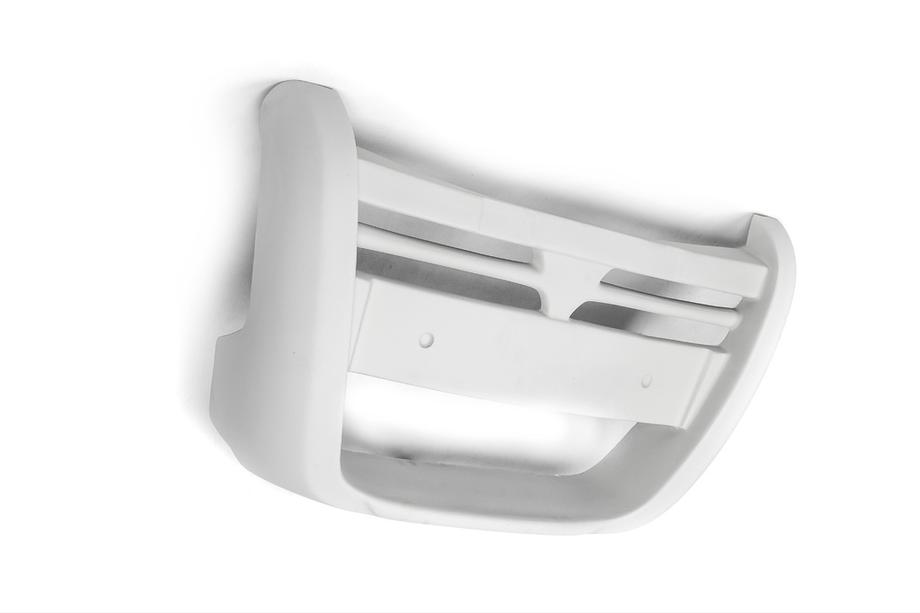 Fiat Doblo I 2005-2010 рр. Губа на передній бампер (під фарбування) Фото 3