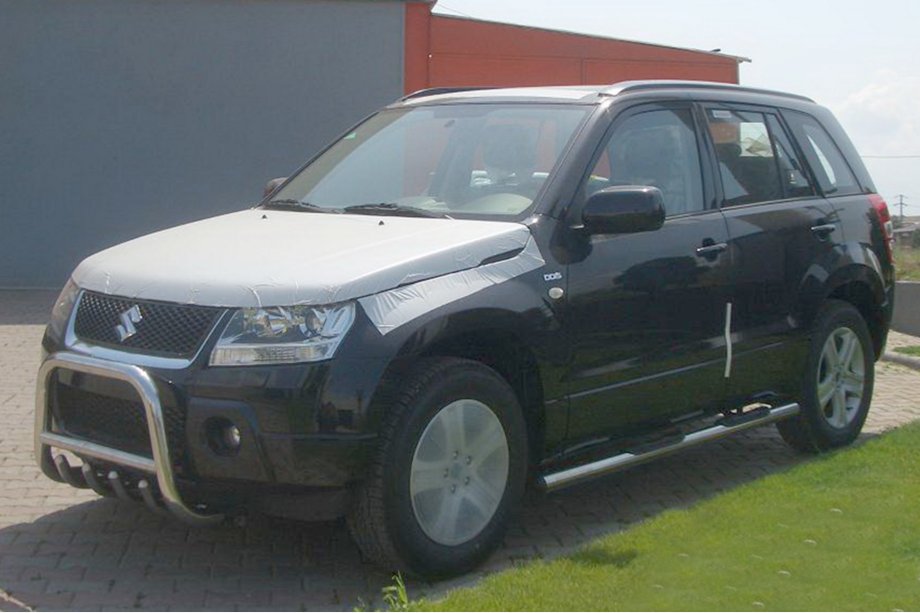 Suzuki Grand Vitara 2005-2017 рр. Бічні труби (2 шт., нерж) Фото 2