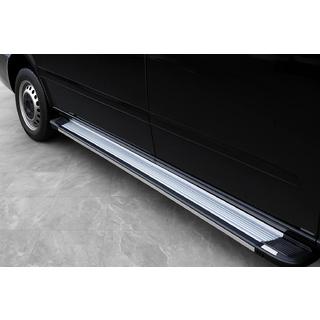 Бокові пороги Rainbow (2 шт., Алюміній) фото 1