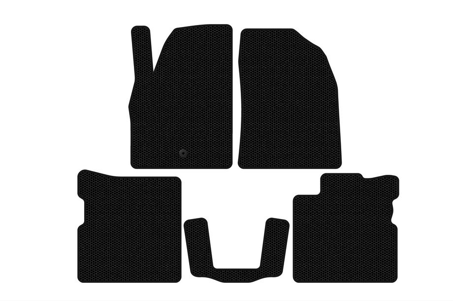 Chevrolet HHR 2005-2011 рр. Гумові килимки Carsuit (Чорні) Фото 1