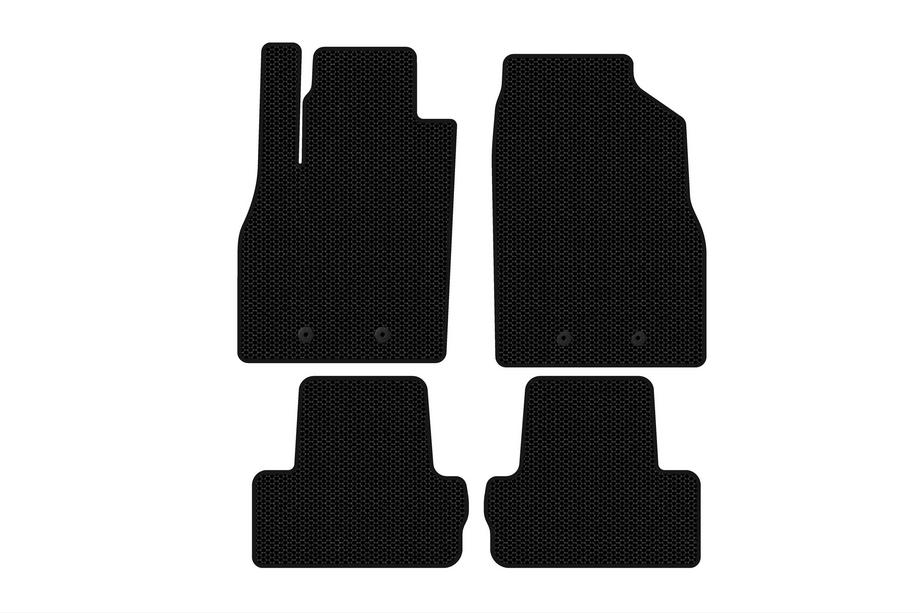 Chevrolet Volt 2010-2016 рр. Гумові килимки Carsuit (Чорні) Фото 1