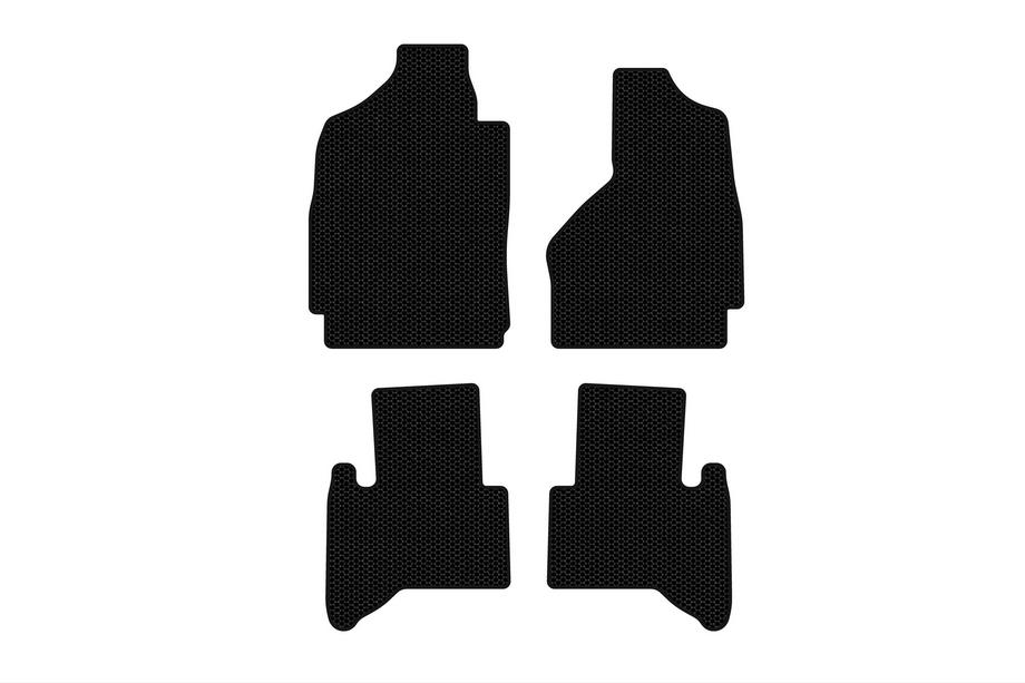 Dodge RAM (DR/DH/D1/DC/DM) 2002-2009 рр. Гумові килимки Carsuit (2002-2009, чорні) Фото 1
