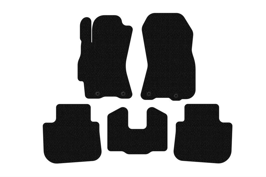 Subaru Outback 2009-2014 рр. Гумові килимки Carsuit (Чорні) Фото 1