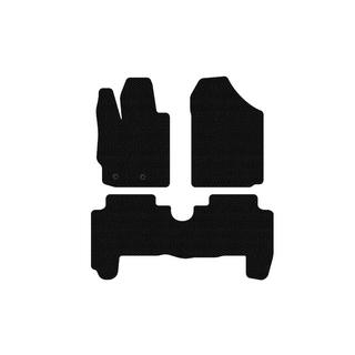 Гумові килимки Carsuit (HB, 5-ти дверний, чорні) Toyota Yaris 2006-2011 рр. фото 1