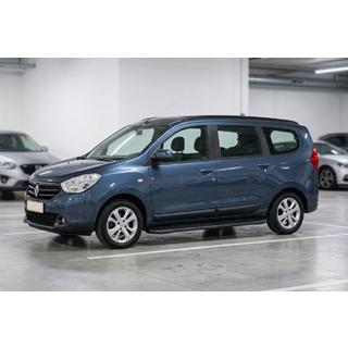 Бокові пороги Bosphorus Black (2 шт., Алюміній) Dacia Lodgy 2012-2022 рр. фото 1