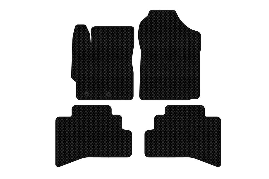 Toyota Prius C 2012-2019 рр. Гумові килимки Carsuit (Чорні) Фото 1