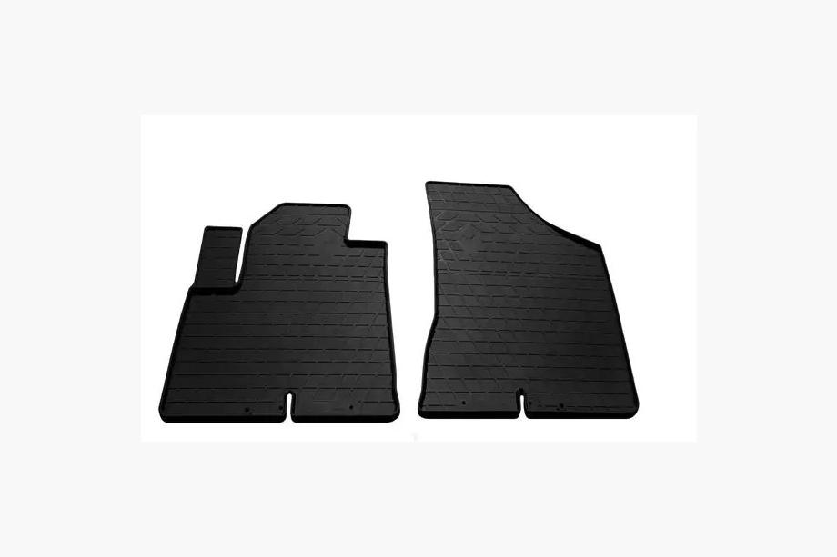 Hyundai Santa Fe 2 2006-2012 рр. Гумові килимки 2006-2010 передні (2 шт, Stingray Premium) Image