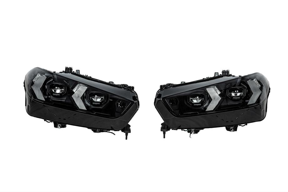 BMW X5 G05 2019-2026 рр. Передні фари рестайлінг Black Shadow Line (потрібна заміна бамперу) Фото 1