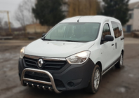 Renault Lodgy 2013-2022 рр. Кенгурятник WT003 (нерж) фото 3