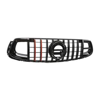 Передня решітка GT Panamericana GT-R (для GLC 43 AMG/GLC 63 AMG/AMG-Line 2019-2022) Mercedes GLC coupe C253 2016-2023 рр. фото 3