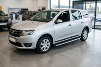 Dacia Logan MCV 2013-2020 рр. Бокові пороги Fulmond (2 шт., Алюміній) фото 1