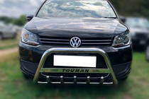 Volkswagen Touran 2010-2015 рр. Кенгурятник (нерж) фото 1