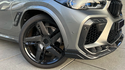 BMW X6 G06 2019- рр. Комплект обвісів для X6M F96 LRT-Design Carbon (2023+) фото 30