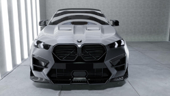 BMW X6 G06 2019-2027 рр. Комплект обвісів для X6M F96 LU-Design Carbon (2023+) фото 1