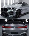 BMW X6 G06 2019-2027 рр. Комплект обвісів для X6M F96 LU-Design Carbon (2023+) фото 3