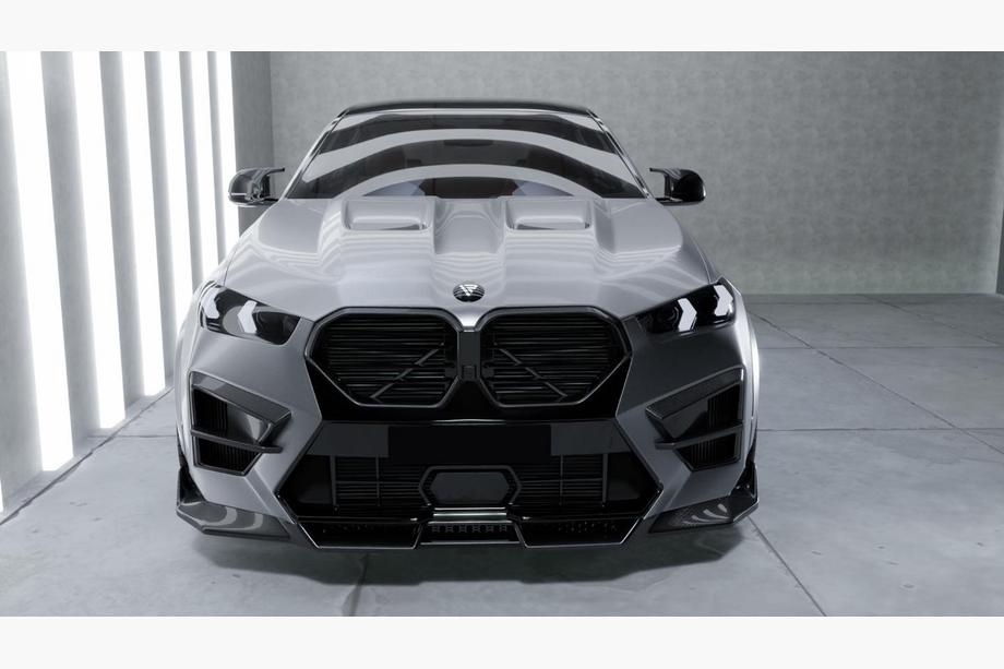 BMW X6 G06 2019-2027 рр. Комплект обвісів для X6M F96 LU-Design Carbon (2023+) Image