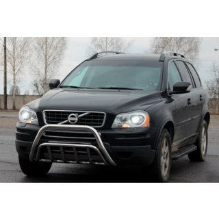 Передня дуга WT002 (нерж.) Volvo XC90 2002-2014 рр. фото 3