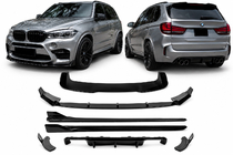 BMW X5 F15 2013-2018 рр. Комплект обвісів Black Warrior (для F85) фото 1