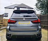BMW X5 F15 2013-2018 рр. Комплект обвісів Black Warrior (для M-Sport) фото 4