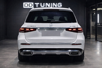Mercedes GLS X167 2019- рр. Задній бампер з дифузором Maybach GLS600 (2025-Design) фото 2