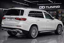 Mercedes GLS X167 2019- рр. Задній бампер з дифузором Maybach GLS600 (2025-Design) фото 1