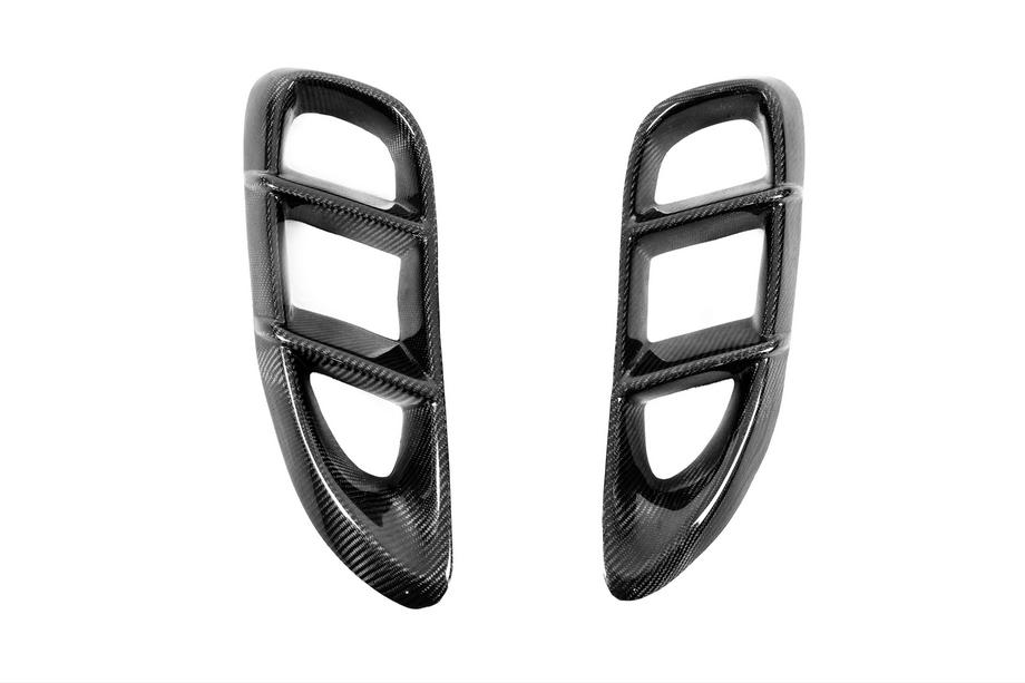 Porsche Boxster/Cayman 982 (718) 2016- рр. Накладки на задні крила (для GT4, Карбон) Image