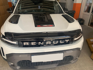 Renault Duster 2024- рр. Накладки на капот Eurocap (2 шт, ABS) фото 2