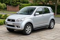 Daihatsu Terios 2006-2017 рр. Бокові пороги Allmond Black (2 шт., алюміній) фото 1