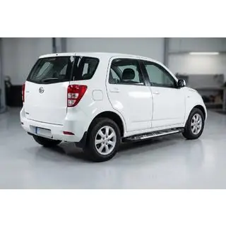 Бокові пороги Sunrise (2 шт., алюміній) Daihatsu Terios 2006-2017 рр. фото 1
