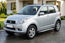 Daihatsu Terios 2006-2017 рр. Бокові пороги Line (2 шт., алюміній) фото 1