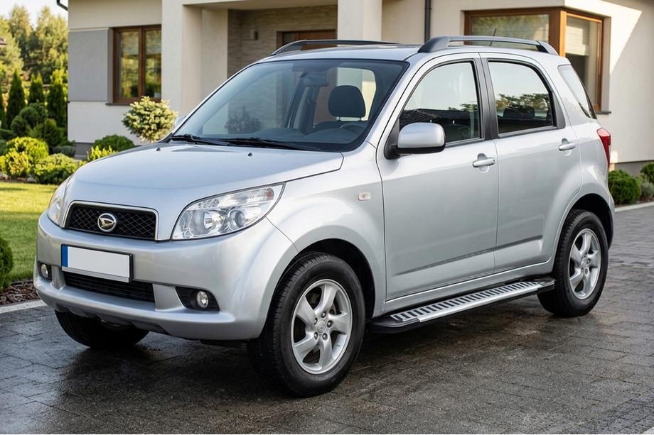 Daihatsu Terios 2006-2017 рр. Бокові пороги Line (2 шт., алюміній) Image