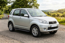Daihatsu Terios 2006-2017 рр. Бокові пороги Bosphorus Black (2 шт., Алюміній) фото 1