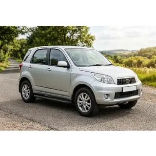 Бокові пороги Bosphorus Black (2 шт., Алюміній) Daihatsu Terios 2006-2017 рр. фото 1