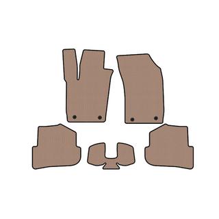 Гумові килимки Carsuit (HB, 3-х дверний, бежевий) фото 1