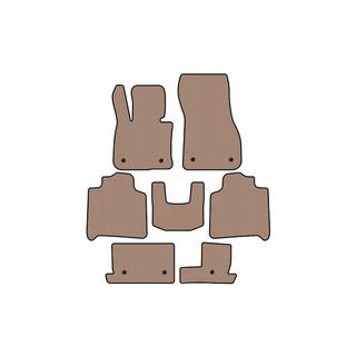 Гумові килимки Carsuit (Для F46, 2 ряди, бежевий) BMW 2 серія Active Tourer F45/F46 2014-2021 рр. фото 1