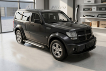 Dodge Nitro 2006-2011 рр. Бокові пороги Line (2 шт., Алюміній) фото 1