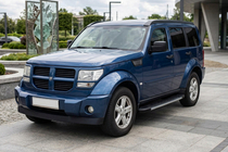 Dodge Nitro 2006-2011 рр. Бокові пороги Duru (2 шт., Алюміній) фото 1