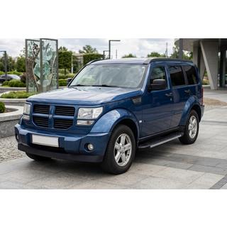 Бокові пороги Duru (2 шт., Алюміній) Dodge Nitro 2006-2011 рр. фото 1