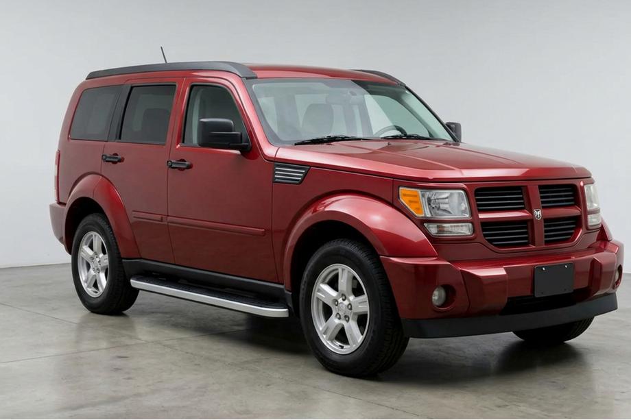 Dodge Nitro 2006-2011 рр. Бокові пороги Tayga Grey (2 шт., алюміній) Image